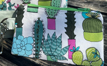 Load image into Gallery viewer, Cactus Zipper Pouch &amp; Coin Purse
